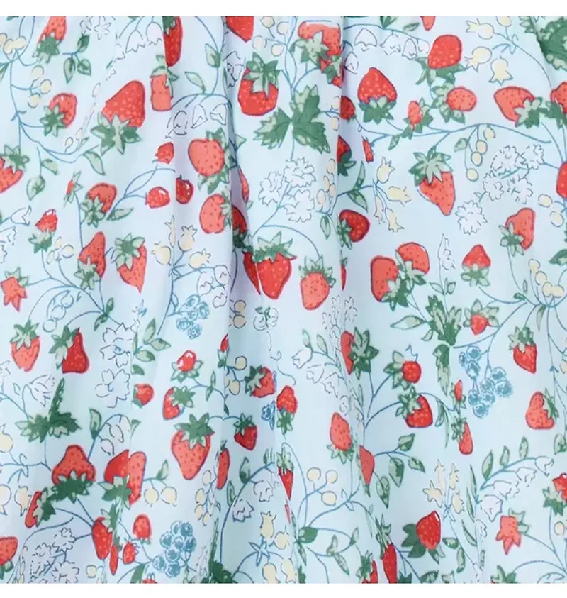 Baby Strawberry Floral Dress