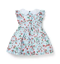 Baby Strawberry Floral Dress