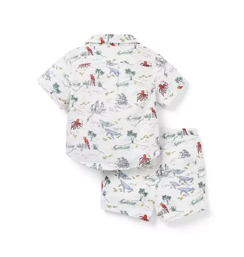 The Cabana Matching Baby Set