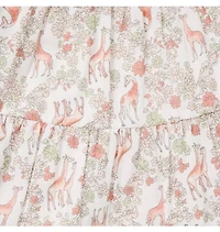 Baby Giraffe Ditsy Floral Dress