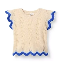 The Crochet Scalloped Top