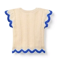 The Crochet Scalloped Top