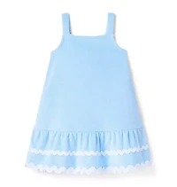 Terry Ric Rac Trim Dress