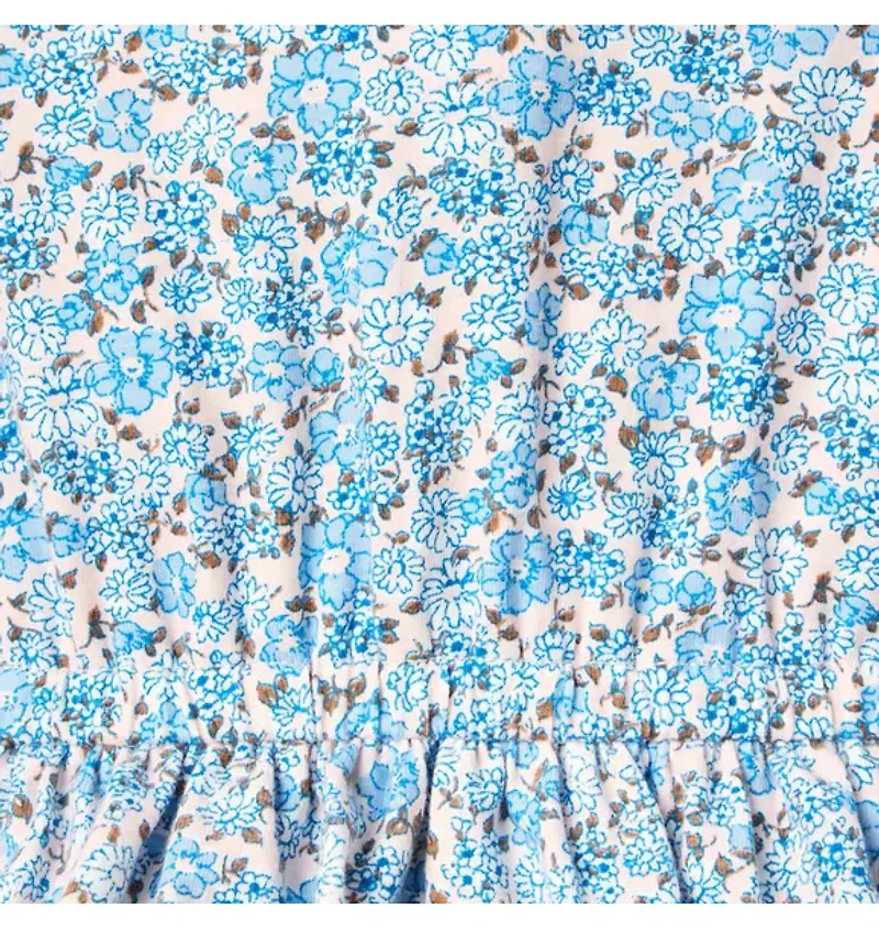 Ditsy Floral Tiered Ruffle Dress