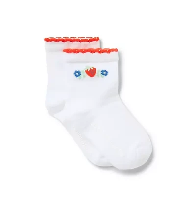 Baby Strawberry Sock
