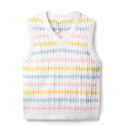 Striped Sweater Vest