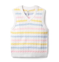 Striped Sweater Vest