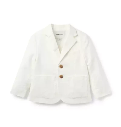 Linen-Cotton Blazer