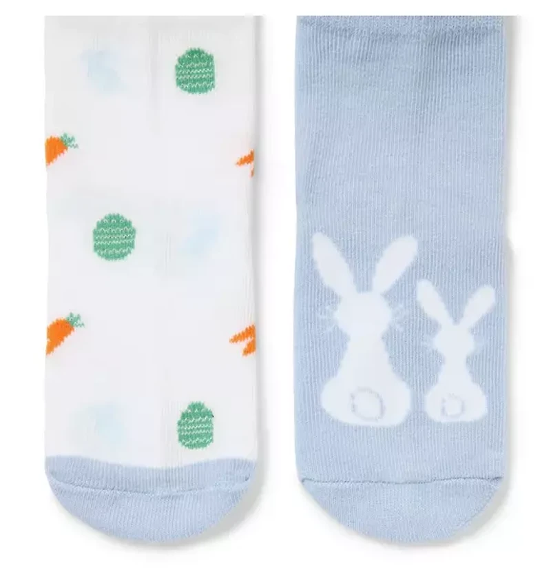 Baby Bunny And Easter Icon Sock 2-Pack