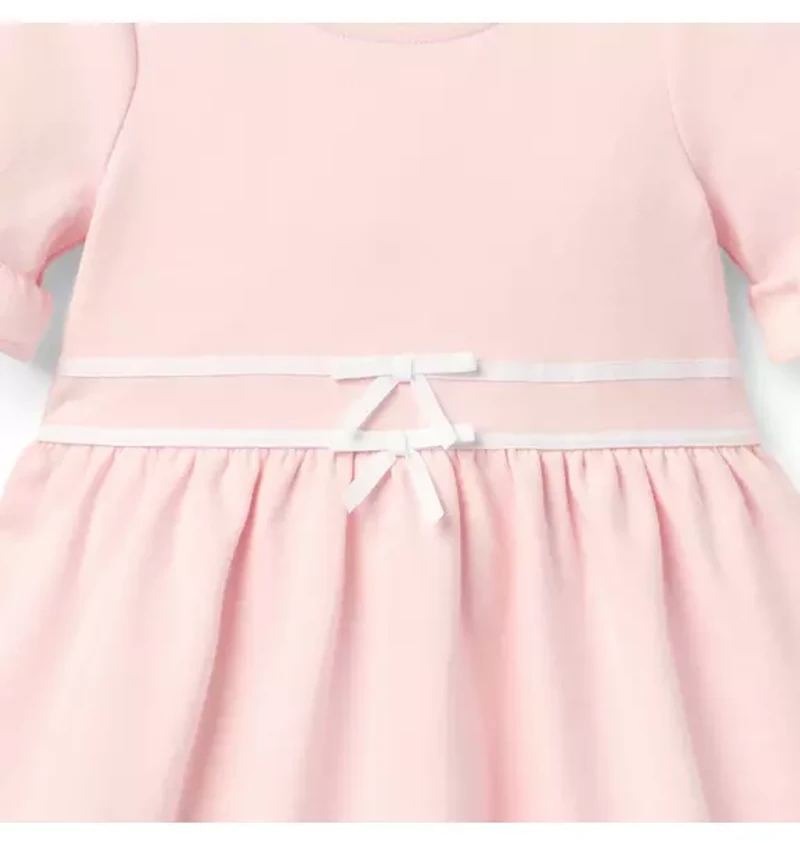 Ruffle Cuff Ponte Dress