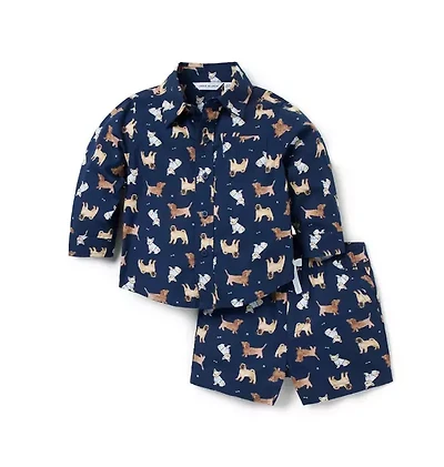 Baby Dog Matching Set