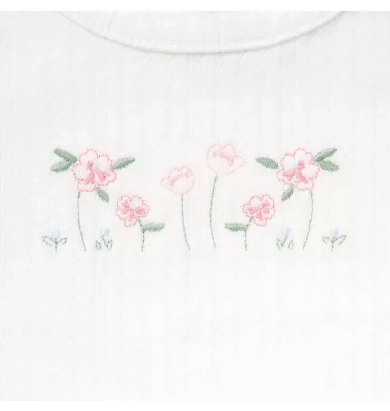 Baby Embroidered Floral 3-Piece Set