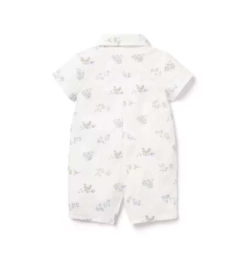 Baby Farm Animal Romper