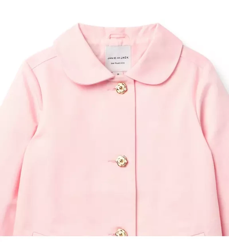 The Flower Button Coat