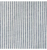 Striped Linen-Cotton Pull-On Short