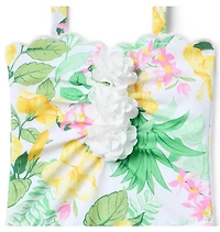 Recycled Tropical Floral Swimsuit