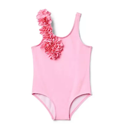 Recycled Rosette Swimsuit