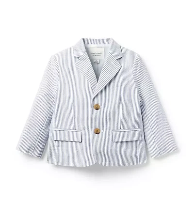 The Striped Seersucker Blazer
