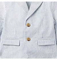 The Striped Seersucker Blazer