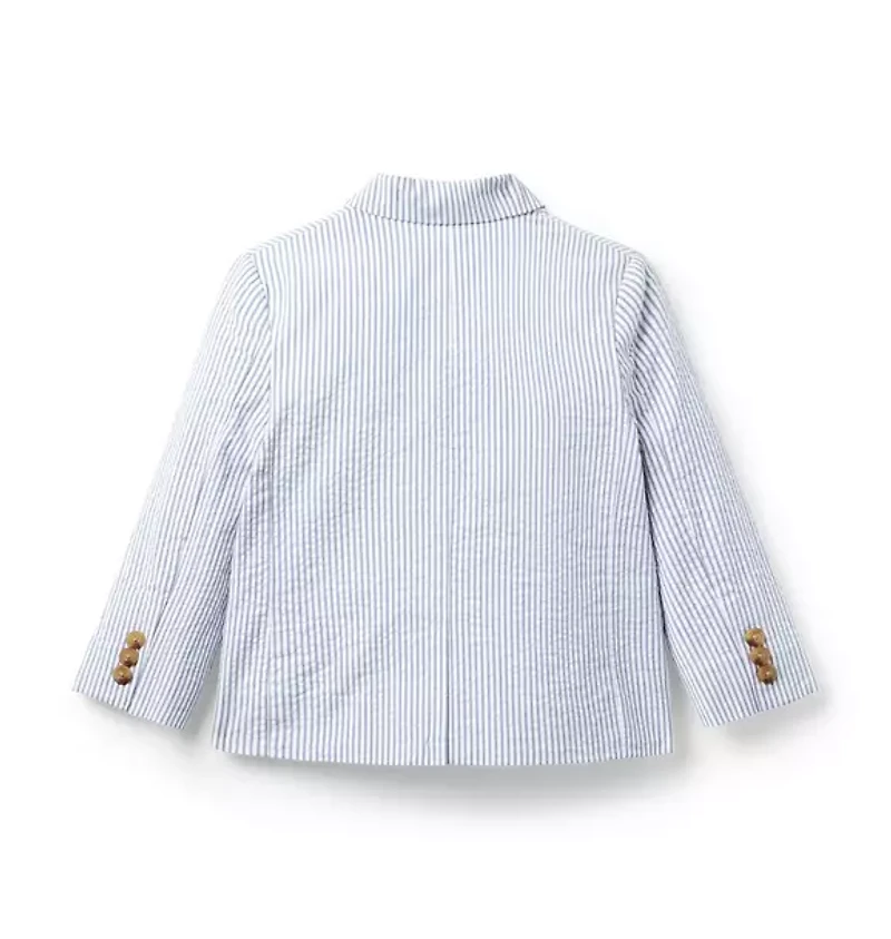 The Striped Seersucker Blazer