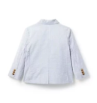 The Striped Seersucker Blazer