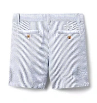 Striped Seersucker Short