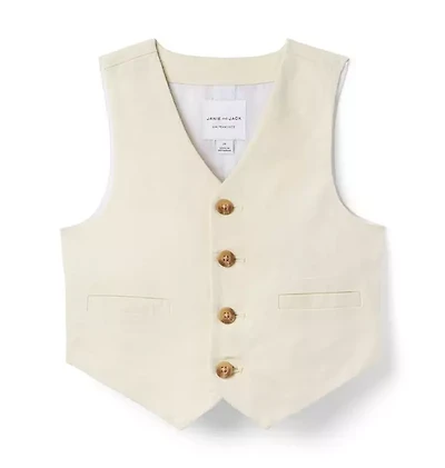 Linen-Cotton Vest