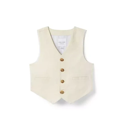 Linen-Cotton Vest