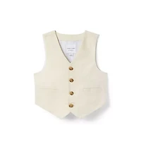 Linen-Cotton Vest
