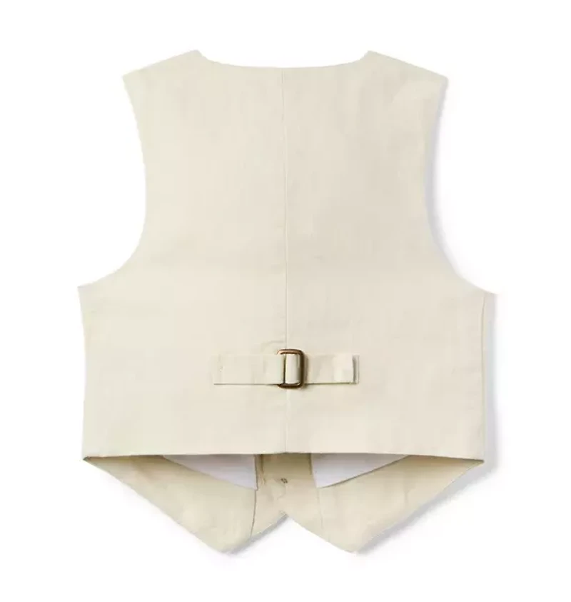 Linen-Cotton Vest