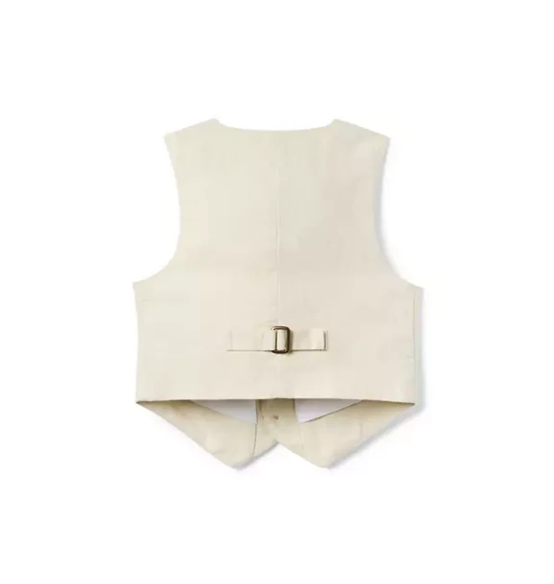 Linen-Cotton Vest