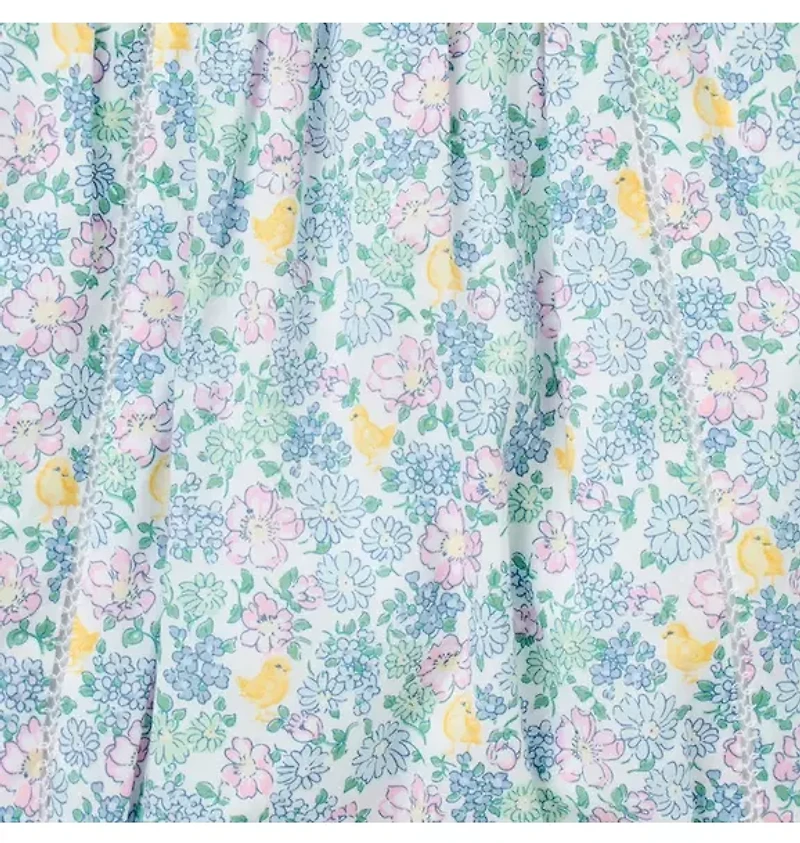 Baby Ditsy Floral Collared Romper