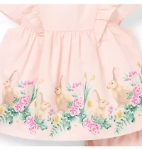 The Bunny Border Matching Baby Set