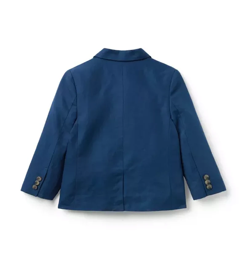 Linen-Cotton Blazer