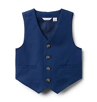 Linen-Cotton Vest