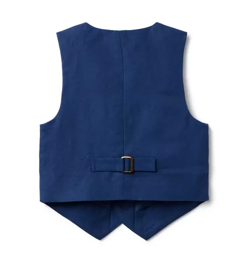Linen-Cotton Vest