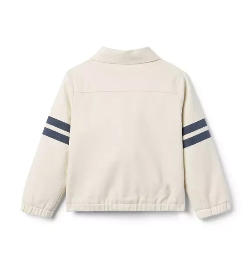 The Striped Twill Jacket