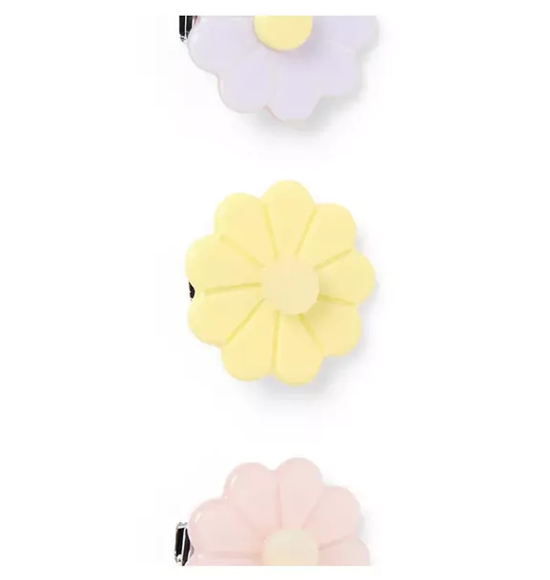 Flower Barrette Set