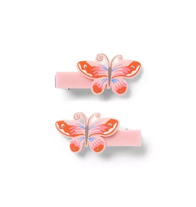 Butterfly Barrette Set