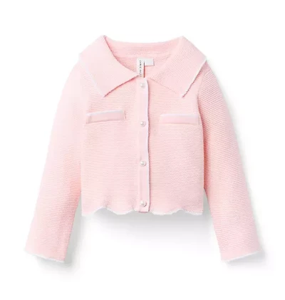 The Scalloped Hem Cardigan