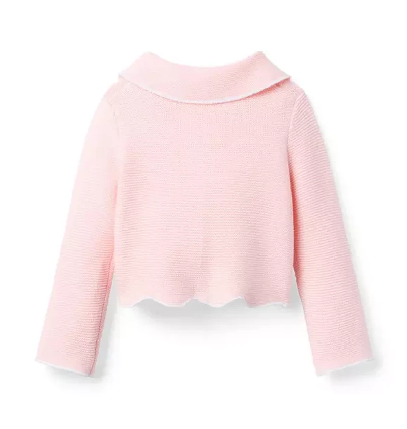 The Scalloped Hem Cardigan