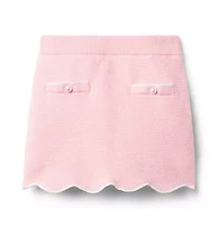 The Scalloped Hem Skirt