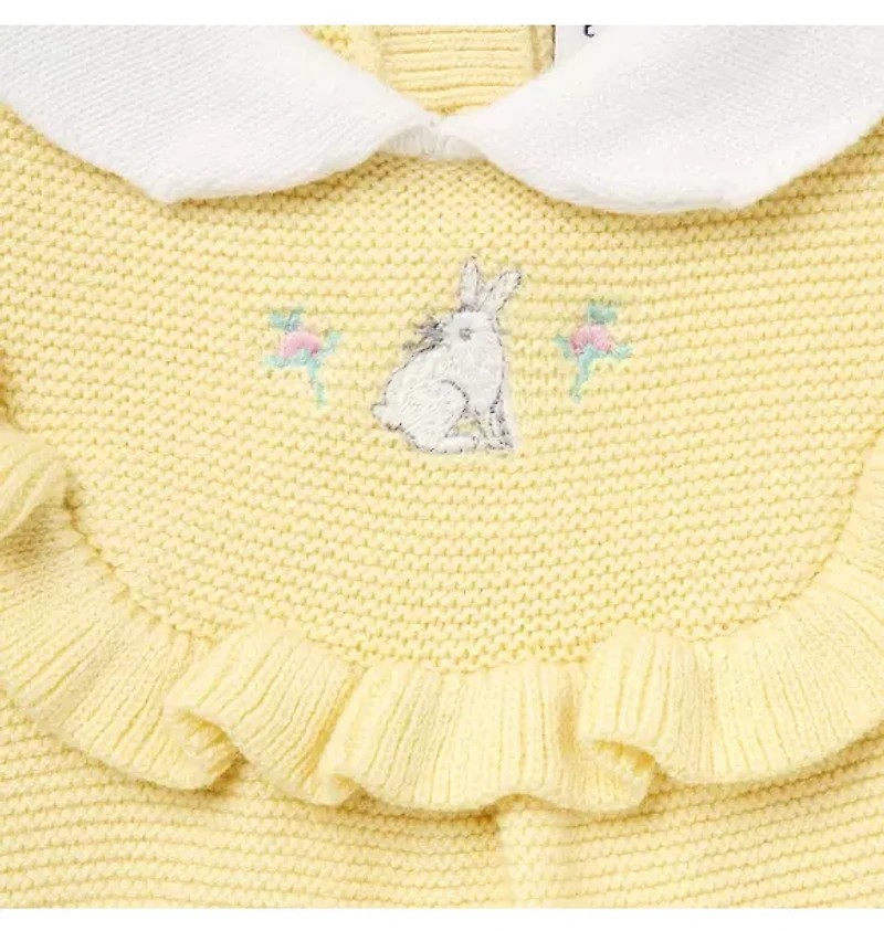 Baby Bunny Knit Romper