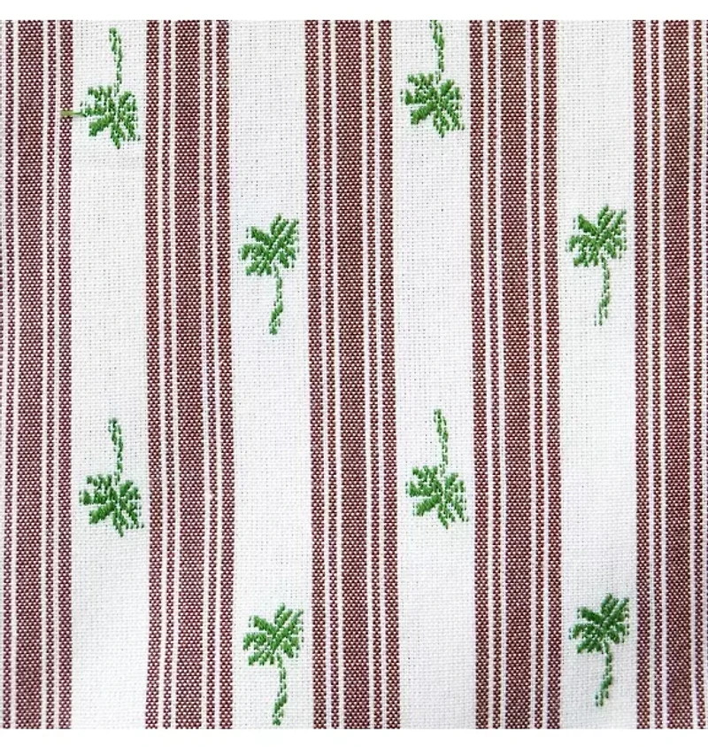 Palm Stripe Jacquard Shirt