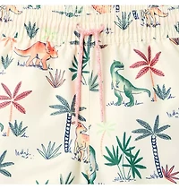 Recycled Dinosaur Swim Trunk