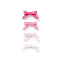 THINK PINK Bow Barrette Set