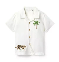 The Embroidered Cabana Shirt