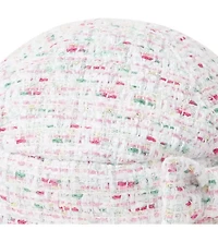 Tweed Bow Beret