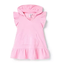 Hooded Terry Swim Cover-Up