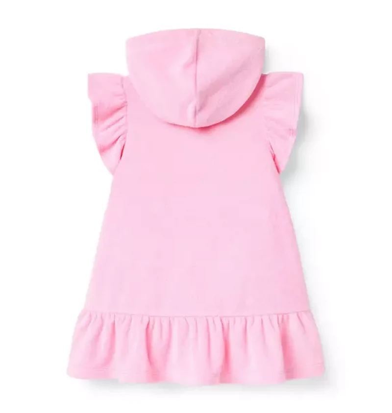 Hooded Terry Swim Cover-Up
